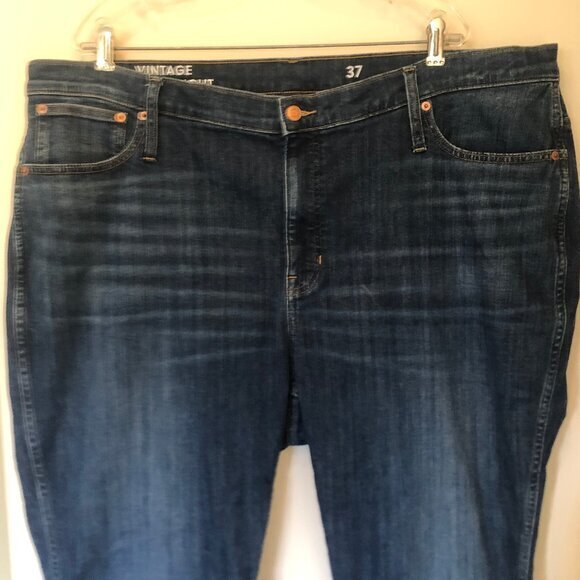 Re-Imagined by J. Crew vintage slim straight jeans sz 37 - Picture 2 of 13